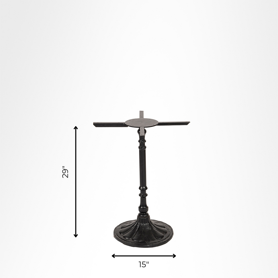 Ellis XX Cast Iron Table - Outdoor Furniture