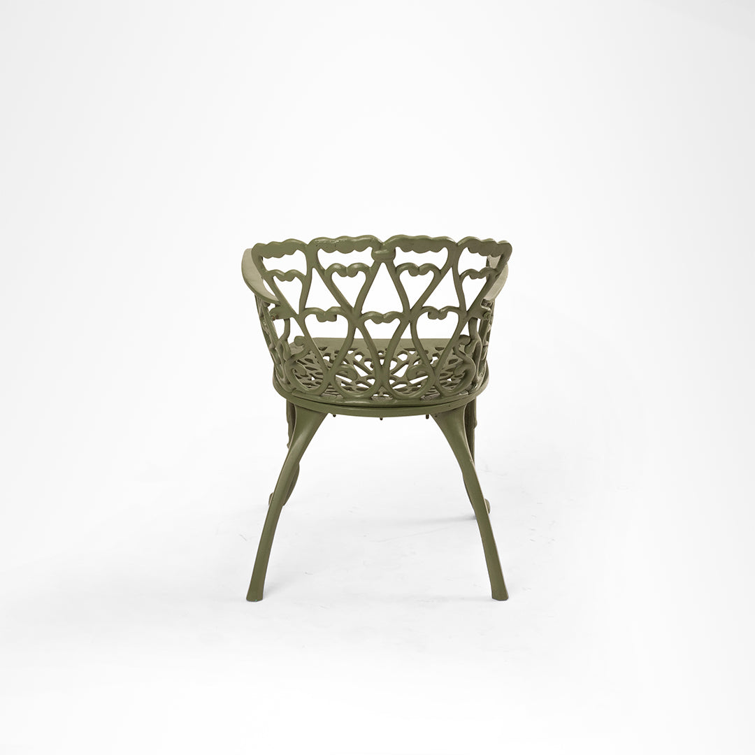 Ellis XXIII Cast Iron Table And Chair Set - Outdoor Furniture
