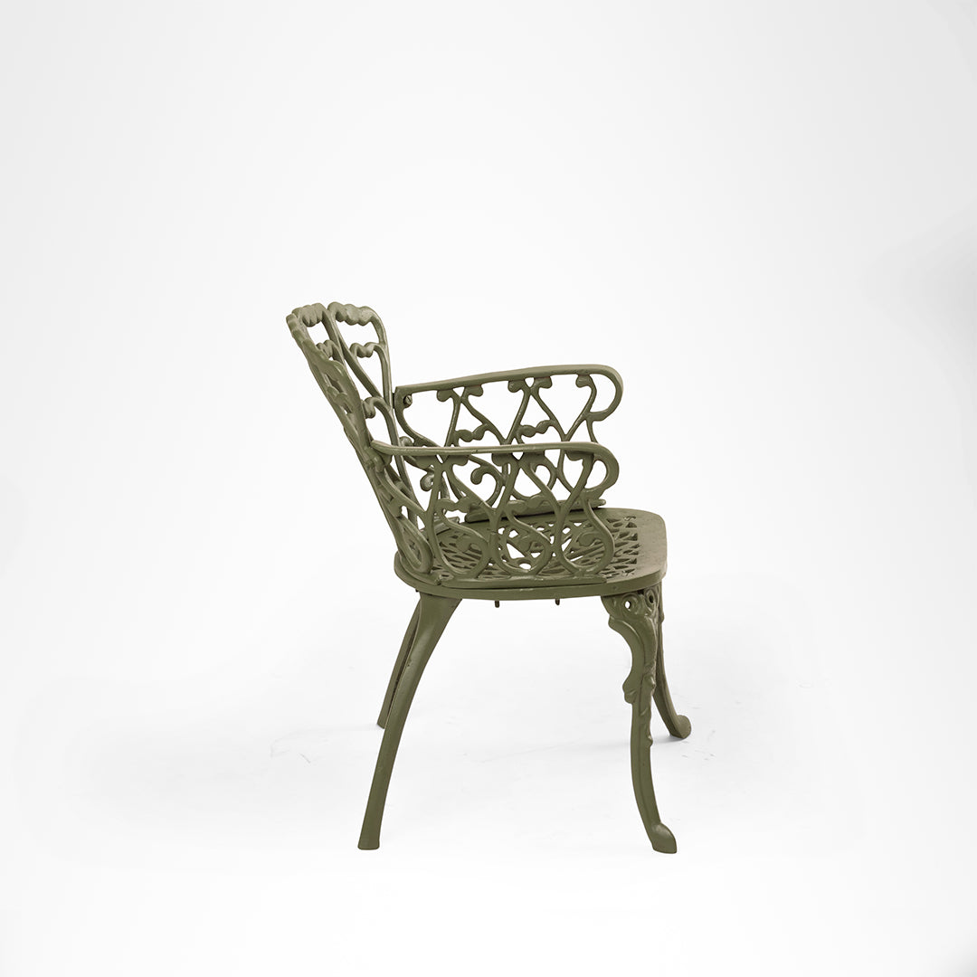 Ellis XXIII Cast Iron Table And Chair Set - Outdoor Furniture