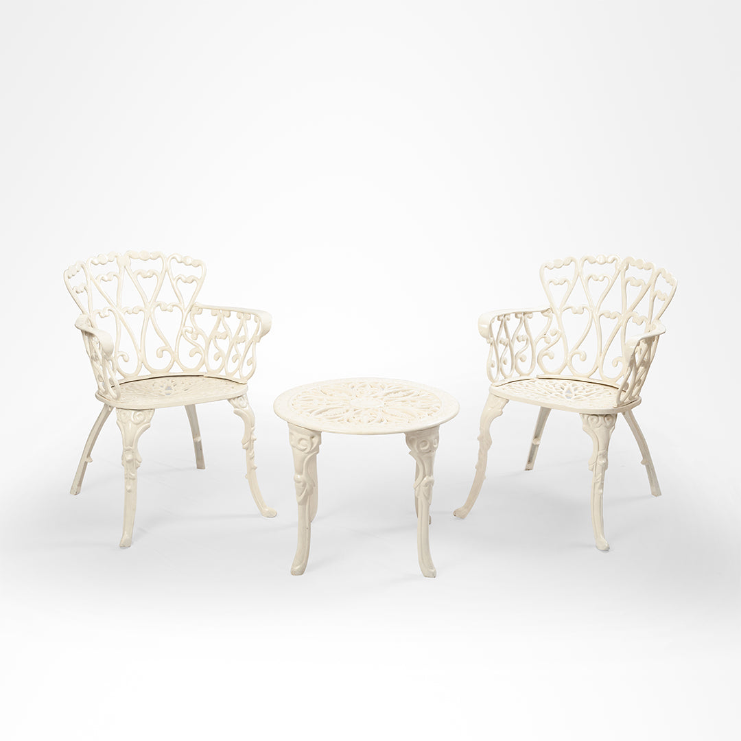 Ellis XXIII Cast Iron Table And Chair Set