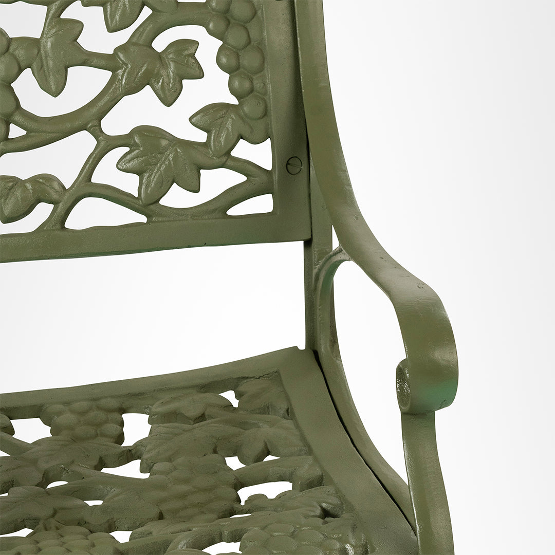 Ellis XXV Cast Iron Table And Chair Set - Outdoor Furniture