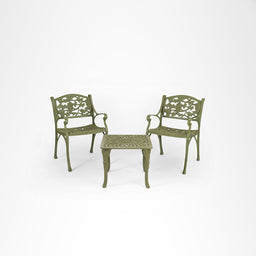Ellis XXV Cast Iron Table And Chair Set