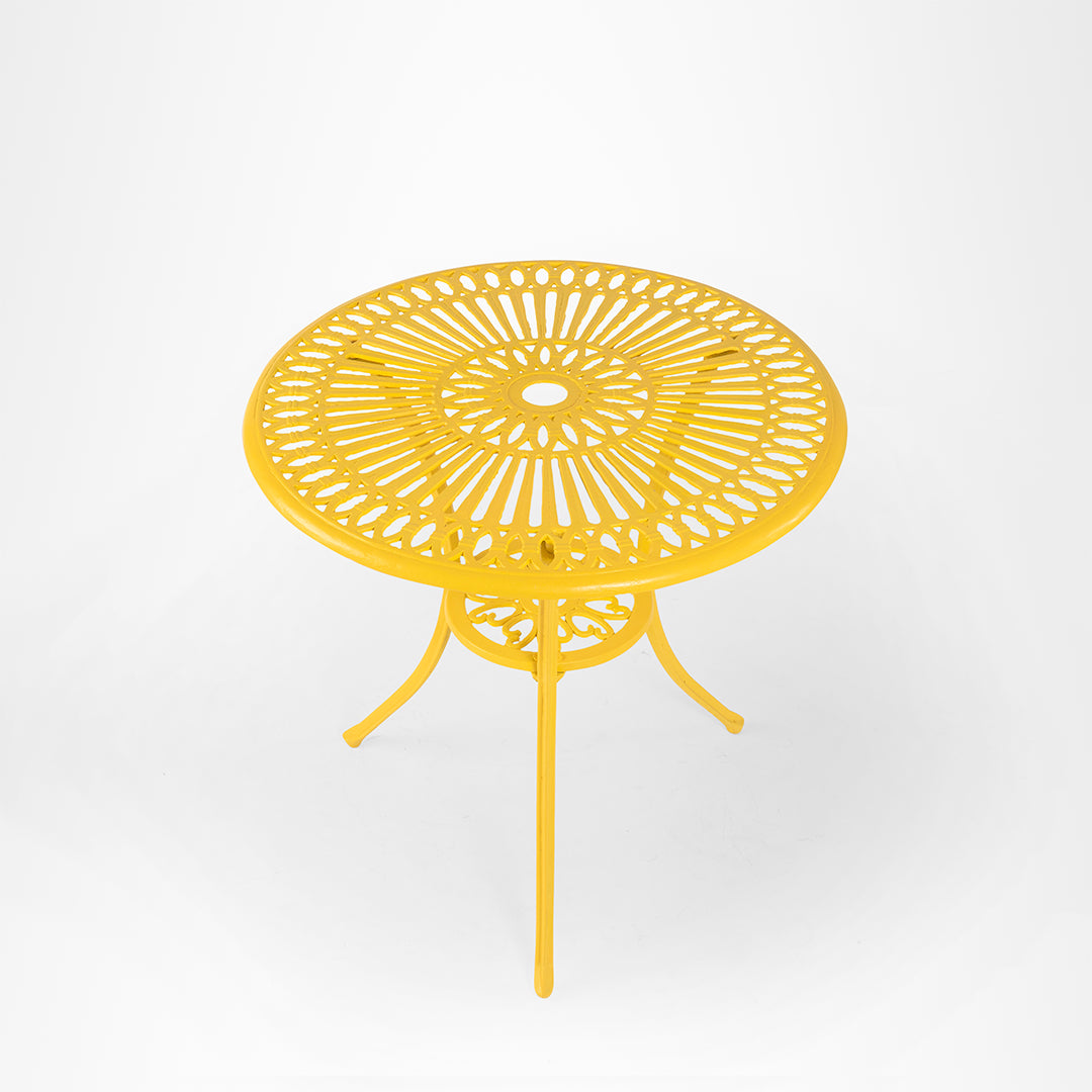 Ellis XXXII Cast Aluminium Table And Chair Set - Outdoor Furniture