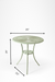 Ellis XXXII Cast Aluminium Table And Chair Set - Outdoor Furniture