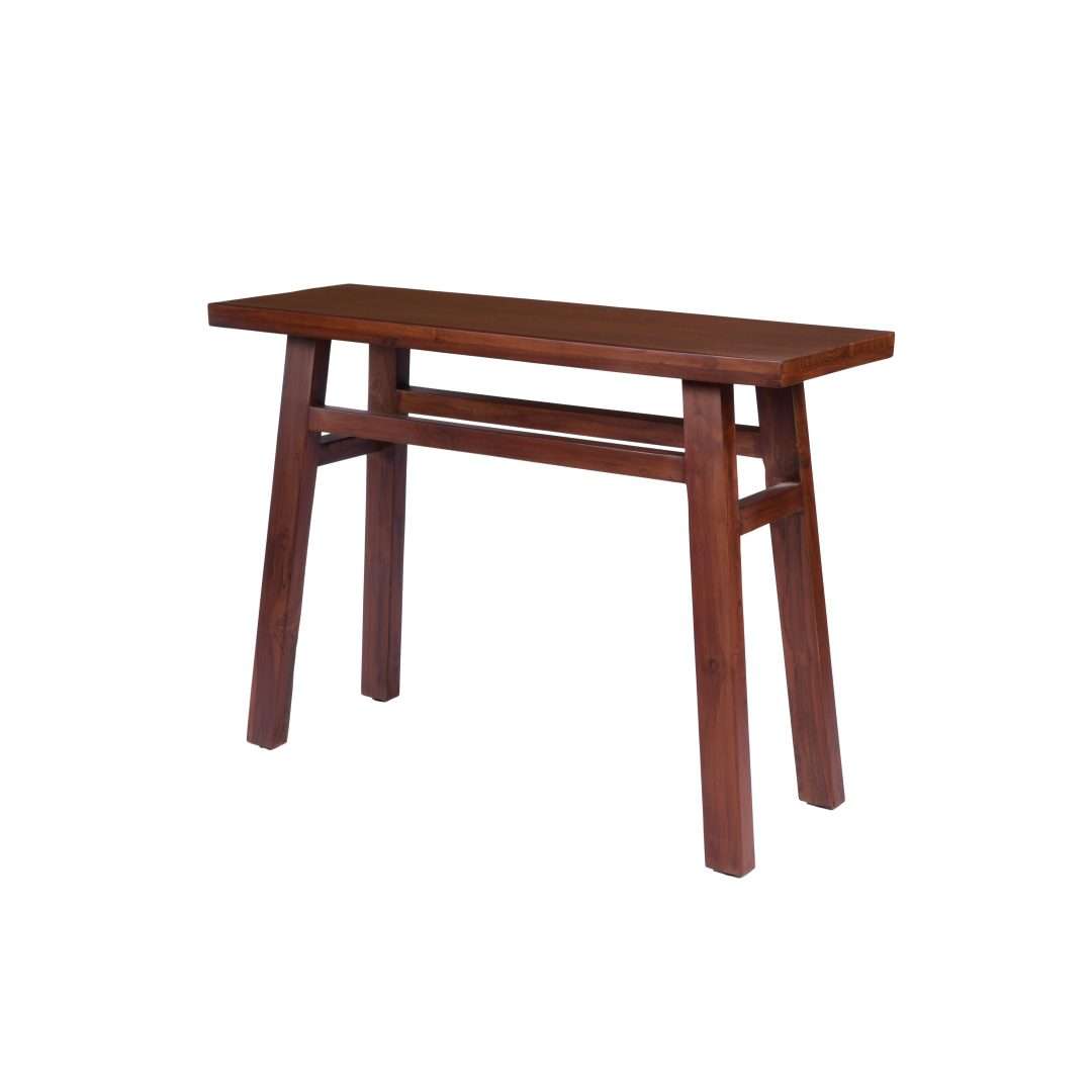 Elm Console - Teak / Teakwood / L: 42’’ W: 14’’ H: 30’’ - Furniture