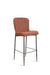 Elva Bar Stool - L:- 57 x W:- 45 x H:- 109 In Cms / Mild Steel and Upholstery - Indoor Furniture