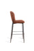 Elva Bar Stool - L:- 57 x W:- 45 x H:- 109 In Cms / Mild Steel and Upholstery - Indoor Furniture