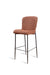 Elva Bar Stool - L:- 57 x W:- 45 x H:- 109 In Cms / Mild Steel and Upholstery - Indoor Furniture