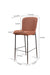 Elva Bar Stool - L:- 57 x W:- 45 x H:- 109 In Cms / Mild Steel and Upholstery - Indoor Furniture