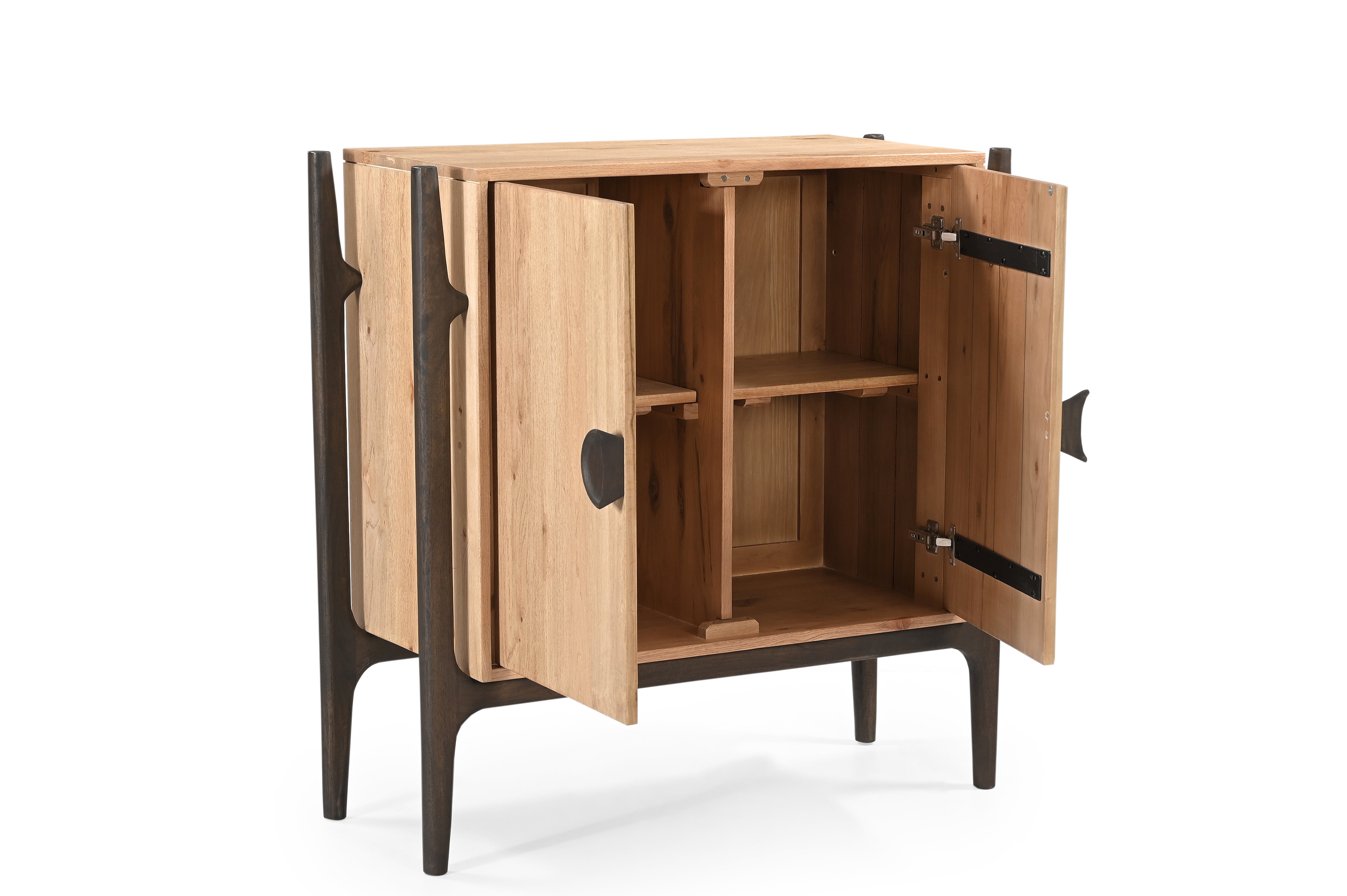 Ember Cabinet 2 - Natural / L: 271.78 x W: 114.30 x H: 271.78 cms / Oak Wood - Indoor Furniture