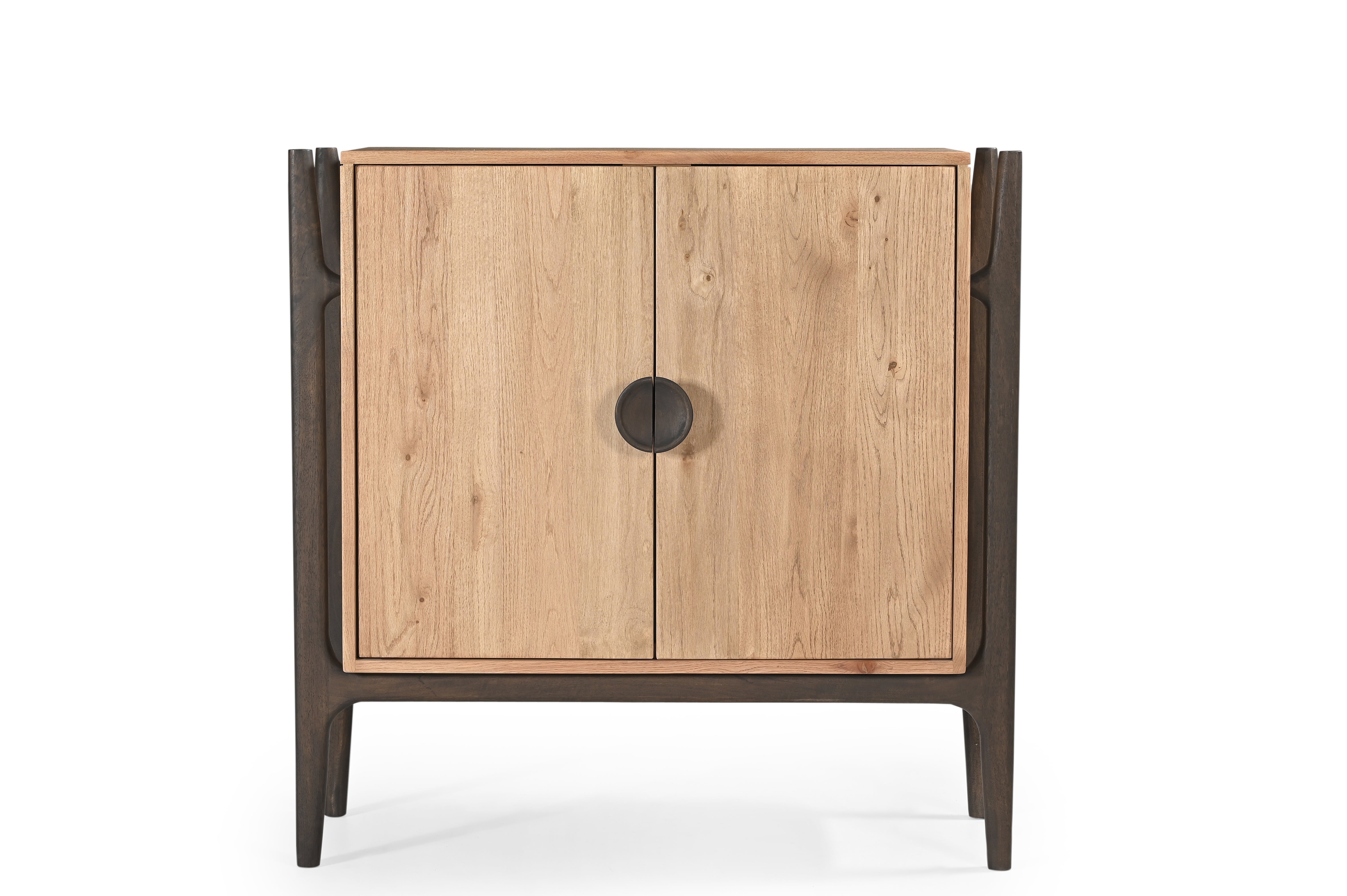 Ember Cabinet 2 - Natural / L: 271.78 x W: 114.30 x H: 271.78 cms / Oak Wood - Indoor Furniture
