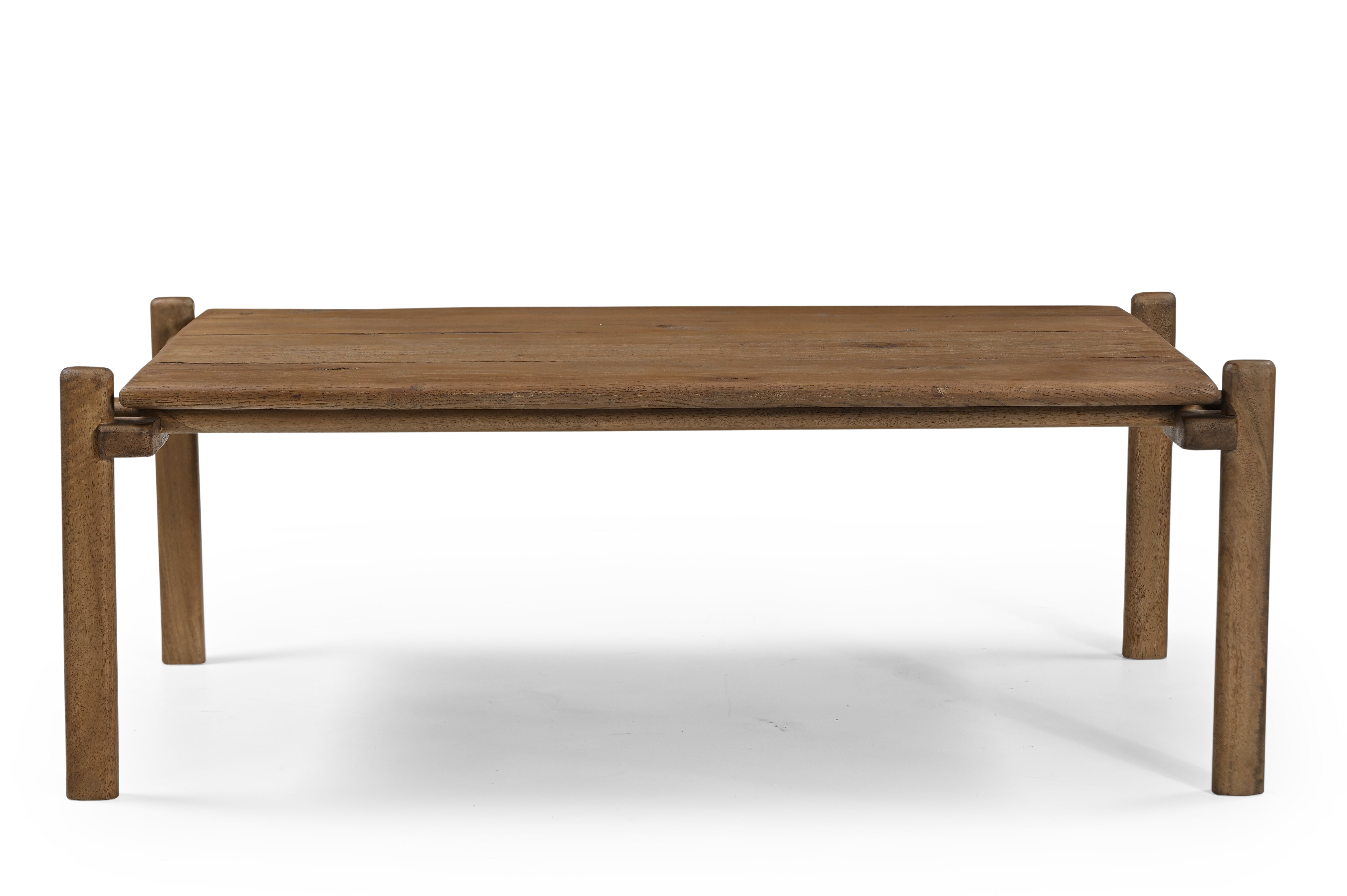 Ember Coffee Table - L: 299.72 x W: 160.02 x H: 109.22 cms / Natural / Oak Wood - Indoor Furniture