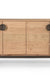 Ember Credenza - Natural / L: 452.12 x W: 114.30 x H: 205.74 cms / Oak Wood - Indoor Furniture