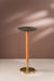 Emerald Oasis Drink Table - Green & Gold / 25 x W:25 x H:57 In Cms / Wood & Marble - Indoor Furniture