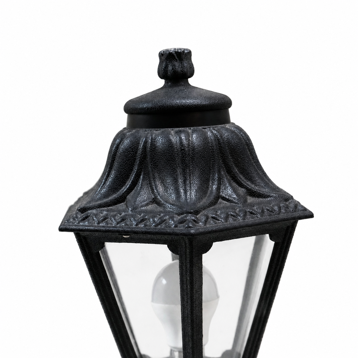 Estate Vintage Gate Lamp - Black / FRP / 14.5 inch - Lighting