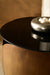 Eterna Coffee Table - L:32 x W:32 x H:17 In inches / Metal and Glass - Indoor Furniture