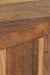 Ethena Side Table - Walnut / Wood / L:51 x D:51 x H:46 in cm - Indoor Furniture