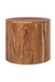 Ethena Side Table - Walnut / Wood / L:51 x D:51 x H:46 in cm - Indoor Furniture