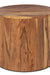 Ethena Side Table - Walnut / Wood / L:51 x D:51 x H:46 in cm - Indoor Furniture