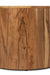 Ethena Side Table - Walnut / Wood / L:51 x D:51 x H:46 in cm - Indoor Furniture