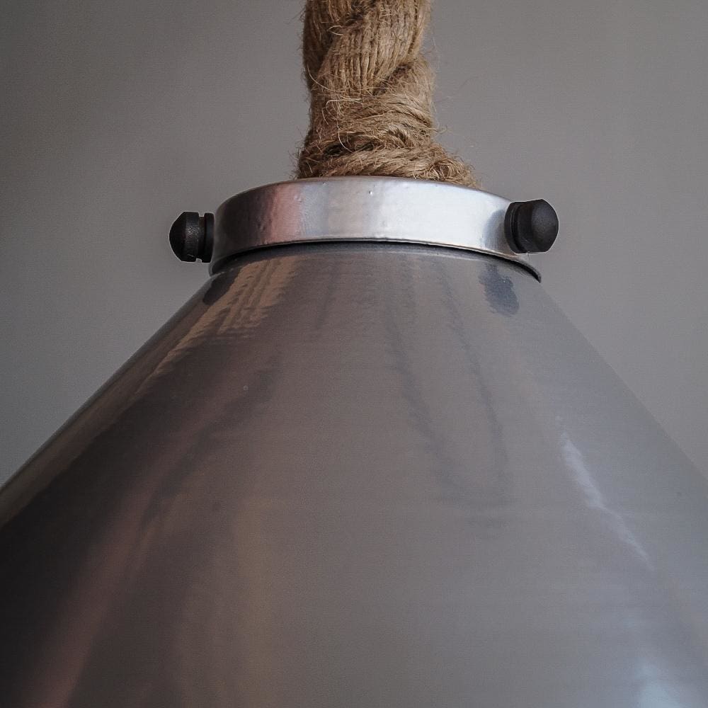Fairfield Ash Grey Pendant Light Fixture