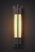 Faro Wall lamp - Stainless Steel & Acrylic / Black / H: 23.62’’ W: 4.72’’ - Outdoor Lighting