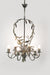 Floren Chandelier - Patina / Iron / 24’’Wx 30’’H - Lighting