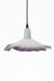 Floris Lamp - White and Black / Dia 9 ’ H 5 ’ / Glass - Lighting