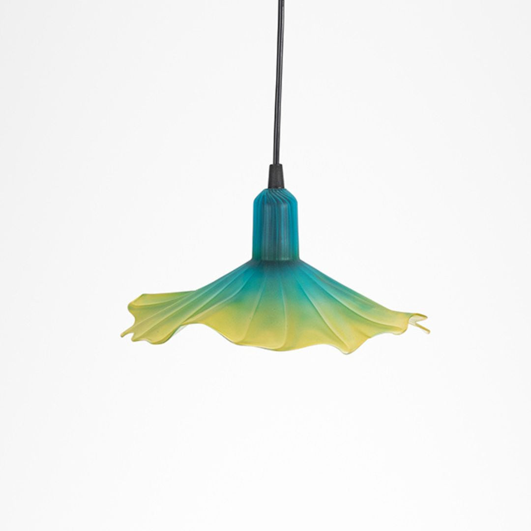 Floris Lamp - Yellow and Blue / Dia 9 ’ H 5 ’ / Glass - Lighting