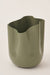 Fluted Bloom Planter - Green / Metal / 20L X 20W X 24H In Cms - Garden