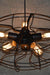 Flywheel Industrial Pendant Cage Lamp