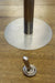 Forest Drum Table Lamp - Dia: 15’’ H: 22’’ / White / Stainless Steel and Poplin - Lighting
