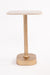 Forma Marble Accent Table - CM: - L:- 34 X W:- 34 X H:- 53 / Marble and Aluminium - Indoor Furniture