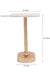Forma Marble Accent Table - CM: - L:- 34 X W:- 34 X H:- 53 / Marble and Aluminium - Indoor Furniture