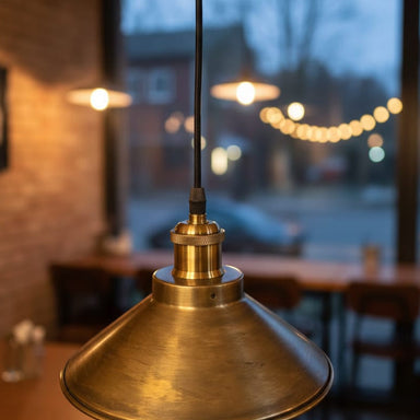 Foundry Aged Pendant - Finish (+30 options) / 9 X 9 X 7 Inches / MS - Lighting