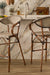 Fresco Bar Chair 07 - Aluminium / CM:- L:- 56 x W:- 57 x H:- 113 - Indoor Furniture
