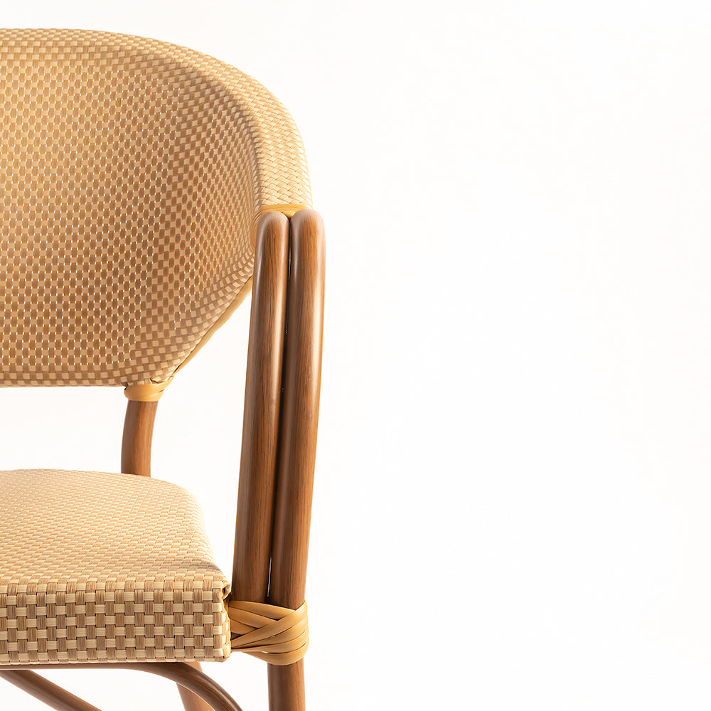 Fresco Chair 07 - Aluminum / L:57 x B:62 x H:84 In cm - Outdoor Furniture