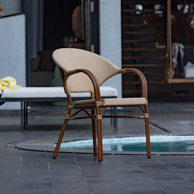 Fresco Chair 07 - Aluminum / L:57 x B:62 x H:84 In cm - Outdoor Furniture