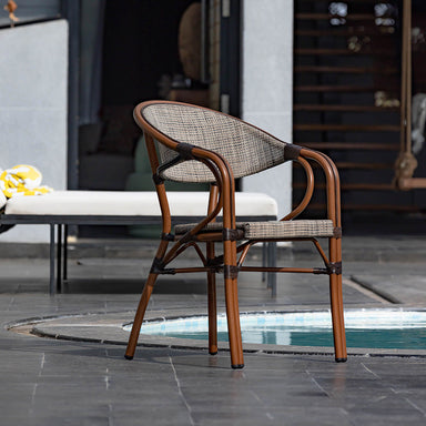 Fresco Chair 09 - Aluminum / L:57 x B:60 x H:84 In cm - Outdoor Furniture