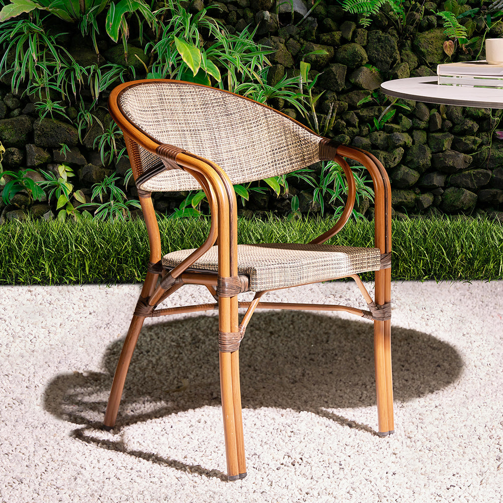 Fresco Chair 09 - Aluminum / L:57 x B:60 x H:84 In cm - Outdoor Furniture