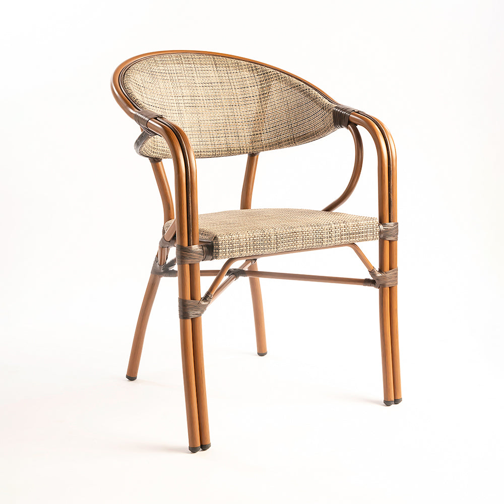 Fresco Chair 09 - Aluminum / L:57 x B:60 x H:84 In cm - Outdoor Furniture