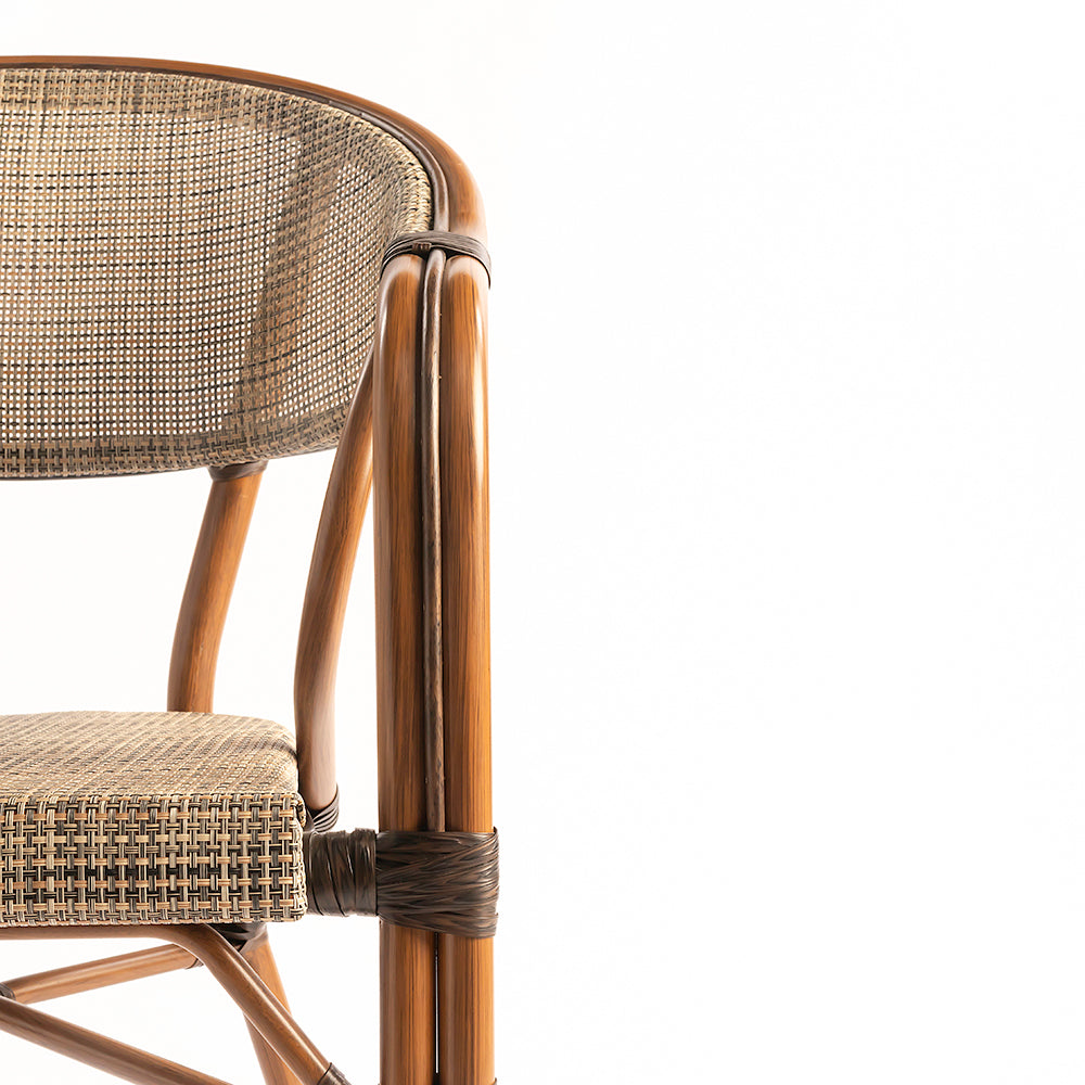 Fresco Chair 09 - Aluminum / L:57 x B:60 x H:84 In cm - Outdoor Furniture
