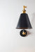 wall light fixture lamp black