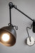 Galaxy Black Swing-Arm Wall Lamp