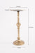 Gelmir Accent Table - CM: - L:- 25 X W:- 25 X H:- 55 / Marble and Aluminium - Indoor Furniture