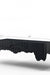 Gideon Console - L:48’’ x B:14.5’’ x H:26’’ In Inches / Krayon A-104 Dark Grey Acrylic Solid Surface Mounting;