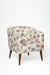 Gingko Lounge Chair - W: 27’’ D: 27’’ H: 31’’ SH: 16’’ / Cream / Fabric And Solid Beech Wood Legs - Indoor Furniture