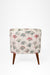 Gingko Lounge Chair - W: 27’’ D: 27’’ H: 31’’ SH: 16’’ / Cream / Fabric And Solid Beech Wood Legs - Indoor Furniture