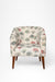 Gingko Lounge Chair - W: 27’’ D: 27’’ H: 31’’ SH: 16’’ / Cream / Fabric And Solid Beech Wood Legs - Indoor Furniture