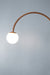 Dijon Curved Wall Lamp Copper